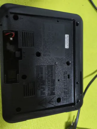 Radio Reloj Sony Dream Machine Negro