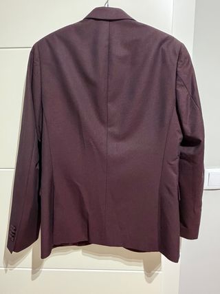 Americana / Blazer Slim Fit Morado