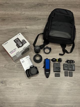 Canon EOS 250D Cámara DSLR Negra