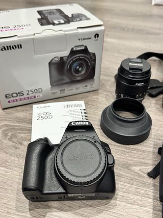 Canon EOS 250D Cámara DSLR Negra