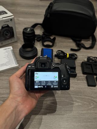 Canon EOS 250D Cámara DSLR Negra