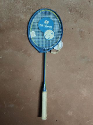 Coppia racchette Badminton Artengo + custodia