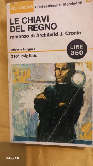 Romanzo le chiavi del regno di Archibald J.Cronin