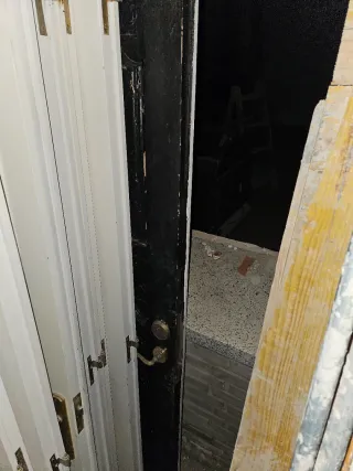 Puerta madera maciza haya 90x180 cm