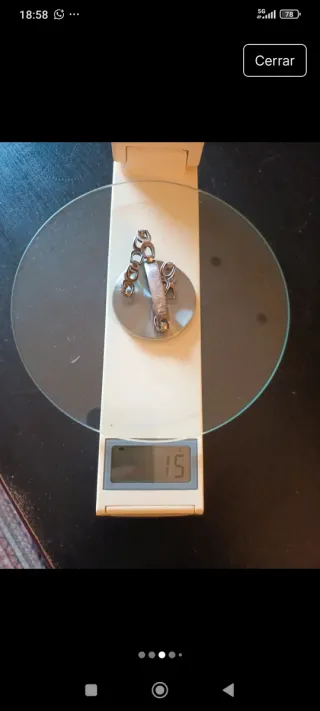 Pulsera esclava plata 925 con placa grabada 15 gr