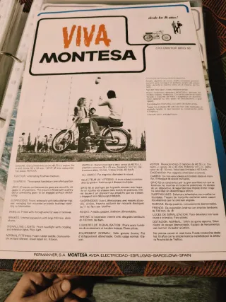 Catálogos Montesa Fura y Brío 50 Originales