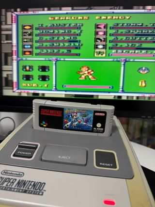 Mega Man X PAL ESP Super Nintendo