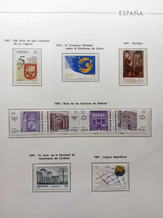 Sellos España 1997