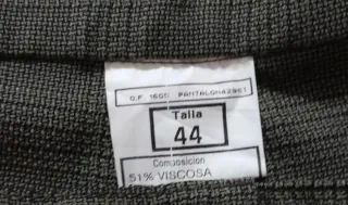 Traje pantalón gris