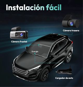 Botslab Dash Cam 4K Delantera y Trasera