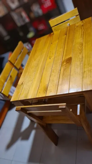 Mesa de madera