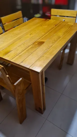Mesa de madera