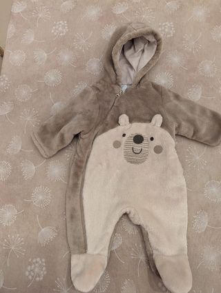 Buzo bebé osito peluche