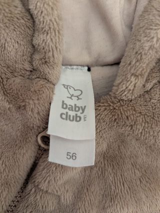 Buzo bebé osito peluche