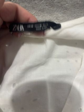 Blusa Zara Talla M Brocada