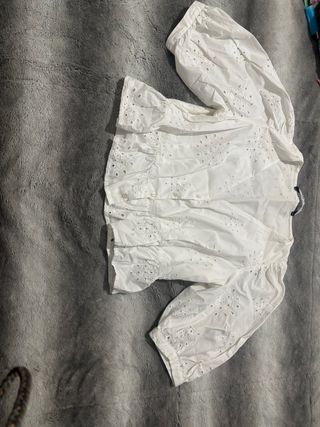 Blusa Zara Talla M Brocada