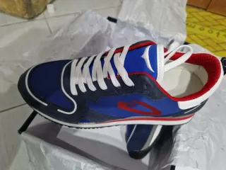 Scarpe Guardiani Uomo Blu/Rosso Tg 42