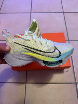 Zapatillas Nike ZoomX Verde y Amarillo