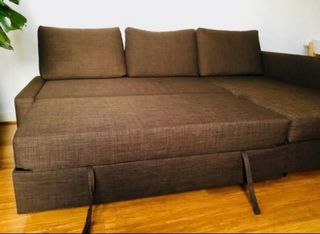 Sofá Cama Chaiselongue Marrón