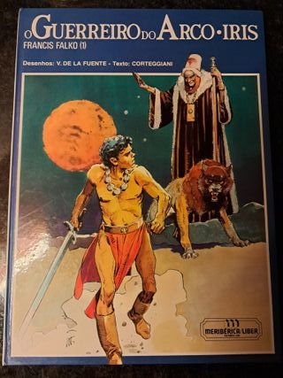 Livro BD O Guerreiro do Arco-Íris