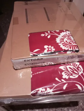 Funda para sofá 3 plazas + reposapiés IKEA