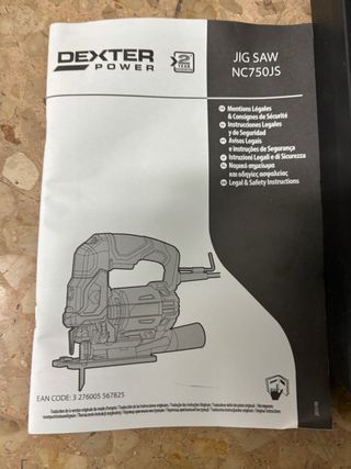 Sierra de calar DEXTER Power NC750JS