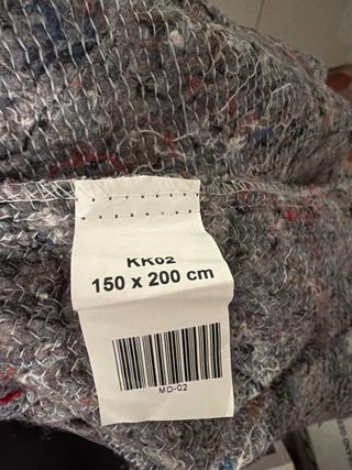 5 mantas de mudanza 150x200 kko2