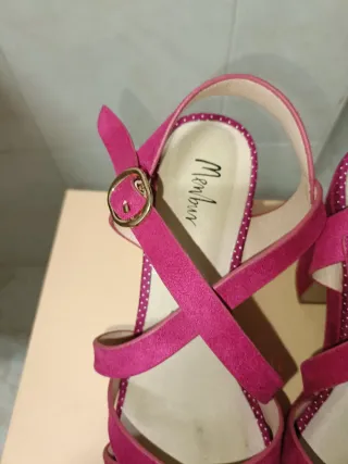 Zapatos de Fiesta Fucsia Membur Talla 37