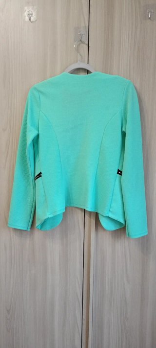Blazer verde menta pastello