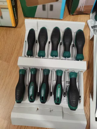 Set Destornilladores y Llaves Hexagonales Parkside