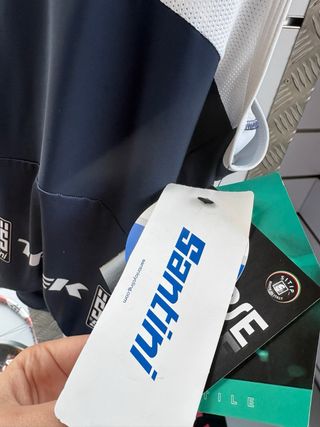 Culotte Santini azul y blanco talla S