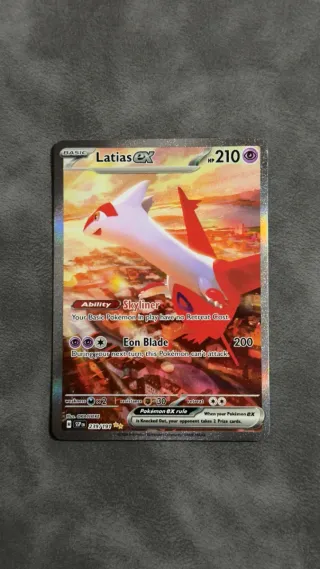 Latias EX 210 HP Carta Pokémon