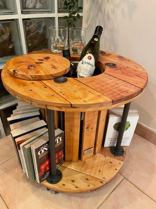 BOBINAS CARRETE MADERA CABLE CHILLPALET