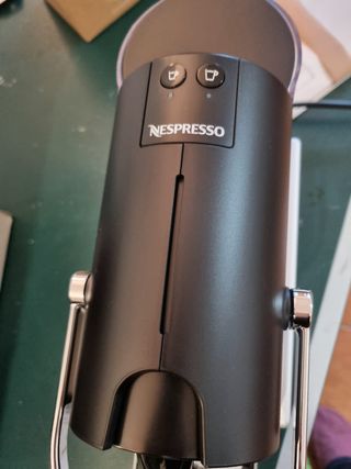 Máquina Nespresso Pixie Prata Nova