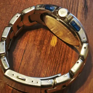 Orologio Adidas Cronografo argento e blu