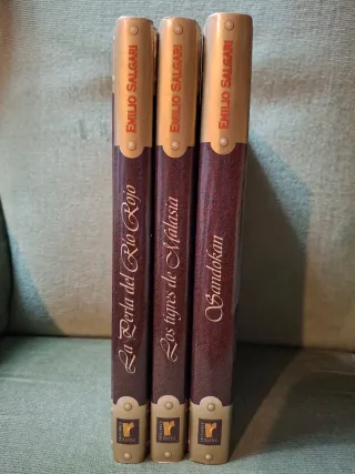 Libros de aventuras de Emilio Salgari