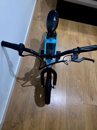 Bicicleta Eléctrica Infantil Flash Azul