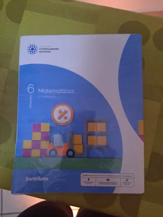 MATEMATICAS MOCHILA LIGERA 6 PRIMARIA CONSTRUYE...