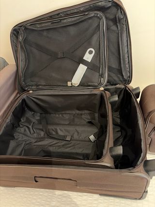 Juego de maletas Delsey marrones