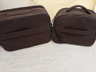 Juego de maletas Delsey marrones