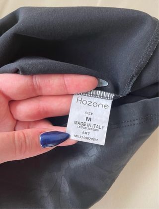 Gonna in pelle nera hozone