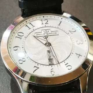 Orologio Philip Watch Argento e Bianco