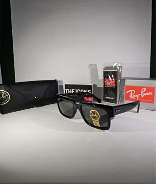 Occhiali Ray Ban Inverness Nero Lenti Verdi