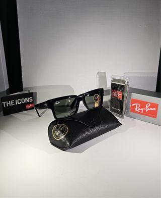 Occhiali Ray Ban Inverness Nero Lenti Verdi