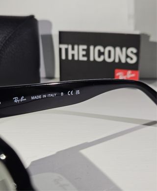 Occhiali Ray Ban Inverness Nero Lenti Verdi