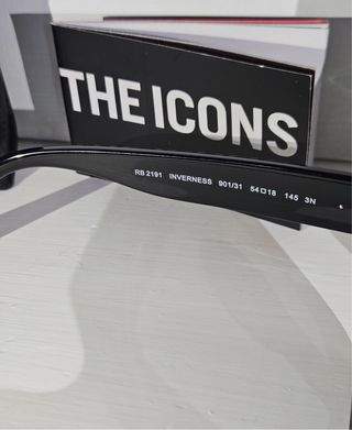 Occhiali Ray Ban Inverness Nero Lenti Verdi