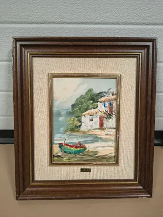 2 Cuadros Óleo E Belda