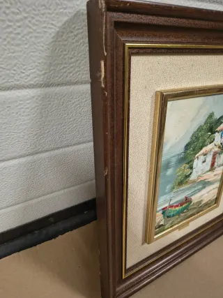 2 Cuadros Óleo E Belda