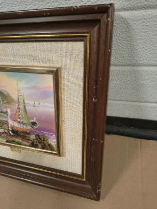 2 Cuadros Óleo E Belda