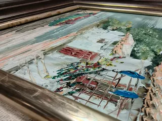 2 Cuadros Óleo E Belda